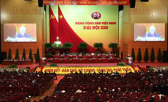 Danh sách các đảng, tổ chức và bạn bè quốc tế gửi Điện mừng Đại hội XIII của Đảng